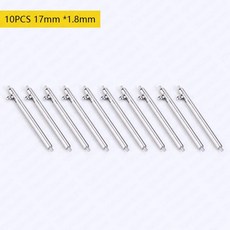 20mm 22mm 10 개 1 8mm 직경 시계 핀 수리 도구 및 키트 퀵 릴리즈 시계 스트랩 스프링 바 핀 24mm 18mm 2 m 16mm 19mm, 10pcs 17mm 1 8mm