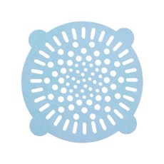 排水口濾網貼 防堵貼片 浴室廚房用, 藍色