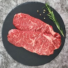 ++1등급 투뿔 한우 채끝살 스테이크 구이용 당신애한우, 300g, 1개