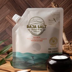 바하소금 퍼시픽 천일염, 400g, 1개