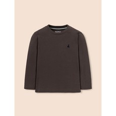 빈폴 키즈 수피마 베이직 긴소매 티셔츠 브라운 (BI5841UE1D) 264906