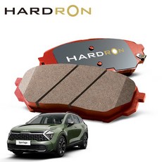 상신 하드론 기아 뉴스포티지 스포티지R 올뉴스포티지 브레이크패드 라이닝 HP1117 HP1155 HP1187 HP1196 HP1374 HP1844 HP1845 HP1846, [앞-HP1844] 올뉴스포티지 전차량 공용