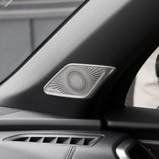 카우라 2025 2026 쏘렌토 MQ4 튜닝 용품 A필러 스피커 커버 몰딩, 실버