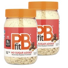 Pbfit 슈가 프리 피넛 버터 파우더 Sugar Free Peanut Butter Powder, 2개, 198g
