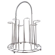 스텐 컵걸이 건조대, 실버, 1개, 실버