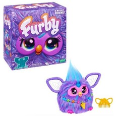 Furby 菲比小精靈 電子互動絨毛玩偶, 1個