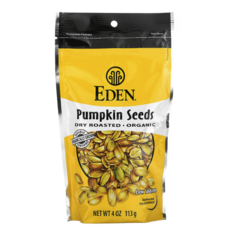 에덴푸드 Eden Foods 유기농 호박씨 건조 로스트 4 oz(113 g), 1개
