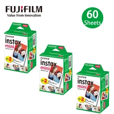 10/20/40/60 시트 3 인치 Fujifilm Instax 미니 필름 용지 Fujifilm Instax Mini 용 Instax 필름 12/8/25/4, 01 빠른, 01 빠른