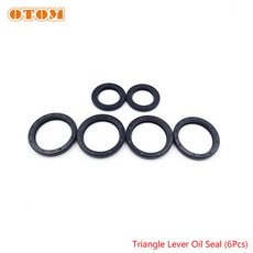 OTOM 바이크 오토바이 연결 암 삼각형 레버 액세서리 혼다 호환 CR125 CR250 CRF250R CRF450R/X 05-09 용 베어링 오일 씰 부싱, [06] Triangle Oil Seal