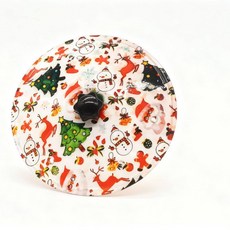 1 자동차 충돌 심벌 에어벤트 미니 드럼 자동차 드럼 심벌 에어벤트 자동차 핸드 슈팅 심벌즈 자동차 실내, 스노우맨-범용 헤드 1개