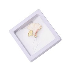 버터플라이 바늘 실을 쉽게 삽입할 수 있는 손 바느질 바늘 잎 바늘 실을 사용합니다, 은행나무 잎에 r이 있습니다, 1개