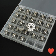 셀프 미싱 보관 상자 재봉틀 보빈 스풀 플라스틱