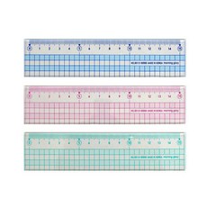 모닝글로리 컬러 방안자(15cm)