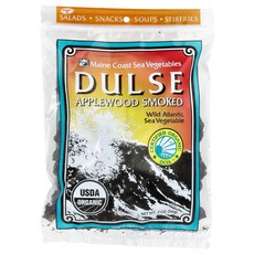 Maine Coast Sea Vegetables Dulse Applewood Smoked 2 oz 56 g, Maine Coast Sea Vegetables, Du
