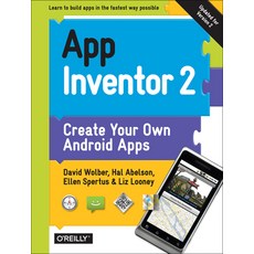 (영문도서) App Inventor 2: Create Your Own Android Apps Paperback, O'Reilly Media, English, 9781491906842