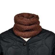 포근하고 따뜻한 스타일리쉬 수면 보온 극세사 넥워머, FREE-그레이