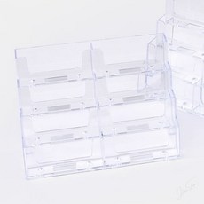JT 투명 명함 케이스 8단 아크릴케이스, 3단