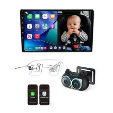 오토캐스트 Cabin Care 캐빈 케어 지켜봐 카메라 2025 신형 카 어댑터 CarPlay