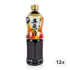 기꼬만 혼쯔유 코이다시, 1L, 12개