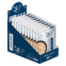 본 영양간식 강아지 전복죽 80g, 황태맛, 3개