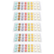 DELI-STYLING 과일큐브크림치즈 7가지맛, 5개, 80g