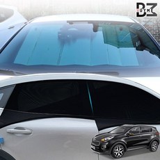 더뉴스포티지R 차박 캠핑 모기장 햇빛가리개세트, 상세페이지 참조, 1