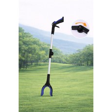 에어라벨 초강력 접이식 다용도집게 청소 신발 쓰레기 플로깅, 1개, 딥블루