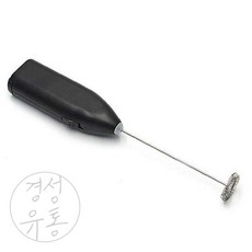 경성 우유거품기 전동크리머 블랙 생크림기계 휘핑기