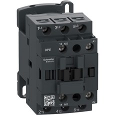 슈나이더 일렉트릭 DPE09U7 이지 테시스 IEC 접점 3 480V 240VAC 코일 HVAC 및 AC 펌프 압축기 DIN-레일 마운트스크류 고정 13 115V-1P 1, 3HP 460V