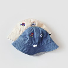 아기 벙거지 자동차 유아동 챙모자 남아 돌아기 두돌