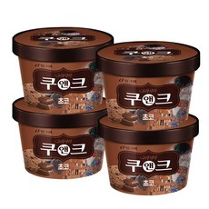 빙그레 투게더 그라시아 쿠앤크 초코, 4개, 750ml