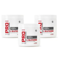 지엔씨 프로 퍼포먼스 L-글루타민 5000mg 225g, 3개