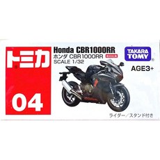 TOMICA 多美小汽車 No.004 本田CBR1000RR 亞版 TM004S1, 1個