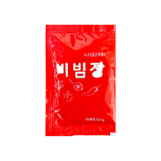 씨푸드코리아 설악냉면 비빔장, 5개, 60g