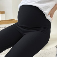 블룸마터니티 텐셀 7부 임산부 레깅스