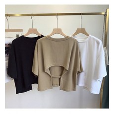 반팔티셔츠 스타일 여성