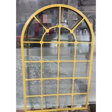 창문형 벽거울 아치형 거울 카페 인테리어 엔틱 현관, 골드 프레임 80x120