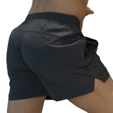 후쿠호 남성용 경량 통기성 좋은 트레이닝 헬스 러닝 런닝 운동 마라톤 운동 반바지 3부 쇼츠 팬츠