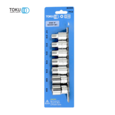 도쿠 E형 별복스알세트 1/2인치 E10-E24 (7PCS) 별소켓셋트 86300S