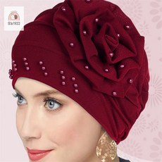 마마스토어 중년꽃모자 예쁜꽃모자