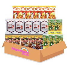 추억의 옛날과자 4종 모음 (꾀돌이5+밭두렁5+브이콘5+차카니5) 총 20입, 20개, 추억의옛날과자 (꾀돌이+밭두렁+브이콘+차카니) 4종