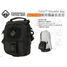 HAZARD 4 Tonto 側背隱蔽信差包 MSG-TTO-BLK, 1個
