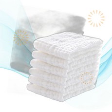 Lovely Care 러블리 케어 천기저귀 커버 머슬린 침 흘리기 천 12팩 100 코튼 대형 20x10 MK