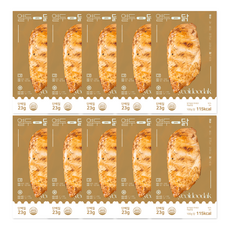 [열두닭] 오븐으로만 조리한 닭가슴살 갈릭맛, 10개, 100g