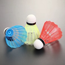 兒童戶外抗風尼龍大頭耐打塑膠羽毛球, 羽毛球-單個售(滿12個整桶出), 1個