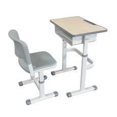 1인용 책상 의자 세트 학원 책걸상 대학교 접이식 공부방, 그린(60x40) 리프팅 테이블 + 의자, 그린 세트 (책상60x40)