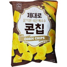 우리밀 잘 익은 국산 옥수수 제대로 콘칩 60g 아이쩜넷, 1개