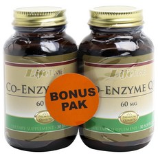 LifeTIME 輔酶Q10軟膠囊 60mg, 60顆, 1組