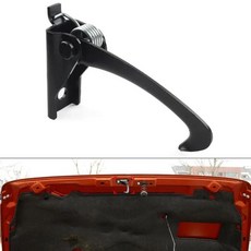 랭글러 후드 잠금 장치 락 훅 릴리스 핸들 엔진 리드, 1개