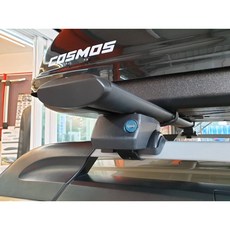 歐士盟 鋼帶式載重橫桿 適用於206 SW/307 SW/308 SW/407 SW/508 SW 車頂架, 1個, 鋼帶式橫桿~黑色